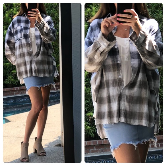 POL Tops - LAST// ⭐️BUYERS FAVE FLANNEL⭐️